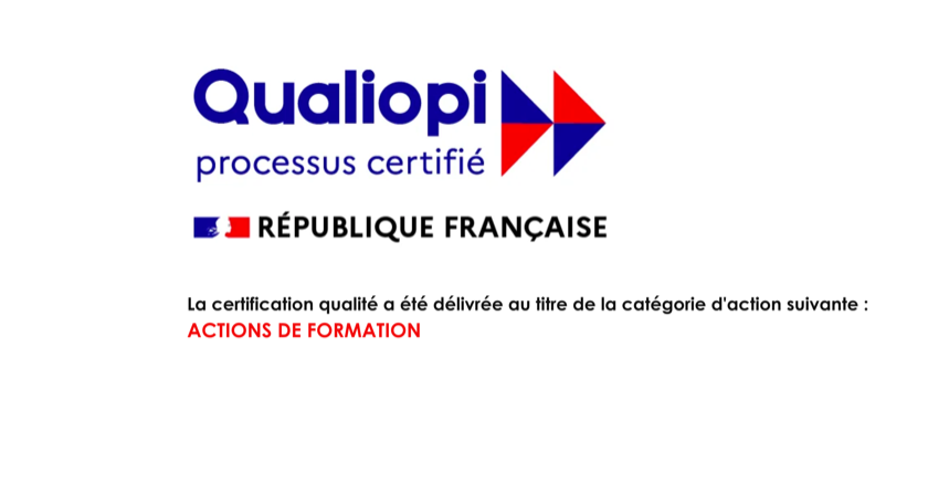 Certification Qualiopi délivrée au titre des actions de formation — FR SAFE concept